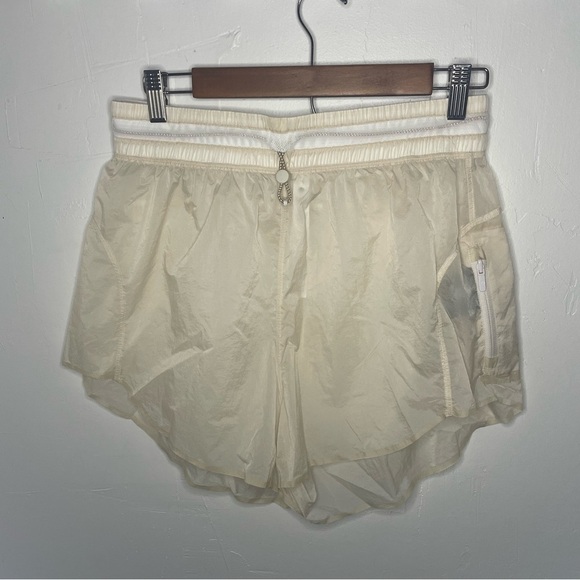 lululemon athletica Pants - Lululemon Step Out High Rise Short 3" in White Opal